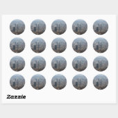 De BT-toren Ronde Sticker (Vel)