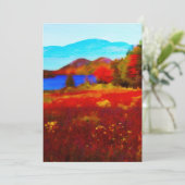 DE BUBBELS VAN HET ACADIA NATIONAL PARK BEDANKKAART (Staand voorkant)