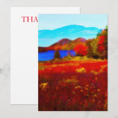 DE BUBBELS VAN HET ACADIA NATIONAL PARK BEDANKKAART (Voorkant / Achterkant)