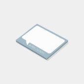 De Bubble Naam van de Douane van de Bespreking en Post-it® Notes (Schuin)