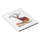 De Buck houdt hier op! Notitieblok (Schuin)