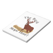 De Buck houdt hier op! Notitieblok (Linkerzijde)