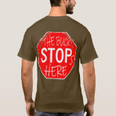 De Buck houdt hier op T-shirt (Achterkant)