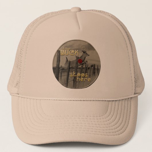 De Buck houdt hier op Trucker Pet (Voorkant)