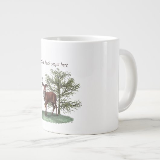 De buck stopt hier mok (Voorkant rechts)