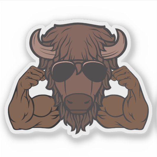 De "bufalo" sticker (Voorkant)