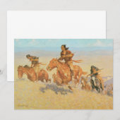 De Buffalo Runners, Big Horn Bassin van Remington (Voorkant / Achterkant)