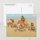 De Buffalo Runners, Big Horn Bassin van Remington Briefkaart (Voorkant / Achterkant)