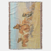 De Buffalo Runners, Big Horn Bassin van Remington Deken (Voorkant Verticaal)