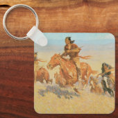 De Buffalo Runners, Big Horn Bassin van Remington Sleutelhanger (Voorkant)