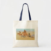 De Buffalo Runners, Big Horn Bassin van Remington Tote Bag (Voorkant)