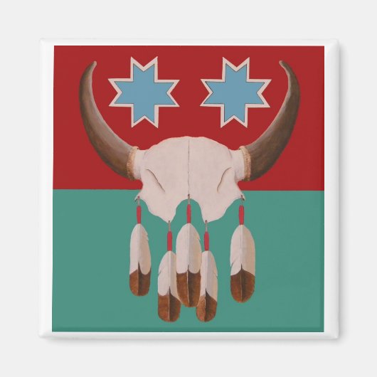 De Buffalo Spirit eren Magneet (Voorkant)