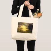 De Buffalo Trail, Albert Bierstadt Grote Tote Bag (Voorkant (product))