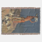 De buffel teruggooien door Frederic Remington Deken (Voorkant)