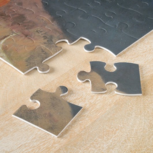 De buffel teruggooien door Frederic Remington Legpuzzel (Zijkant)