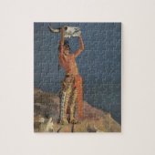 De buffel teruggooien door Frederic Remington Legpuzzel (Verticaal)