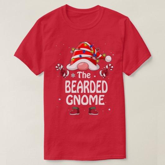 De buffel van de bearded gnoomboom t-shirt (Design voorkant)