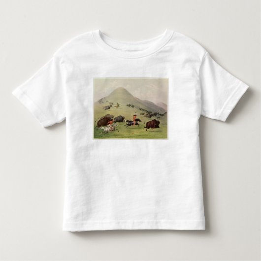 De buffeljacht, c.1832 kinder shirts (Voorkant)
