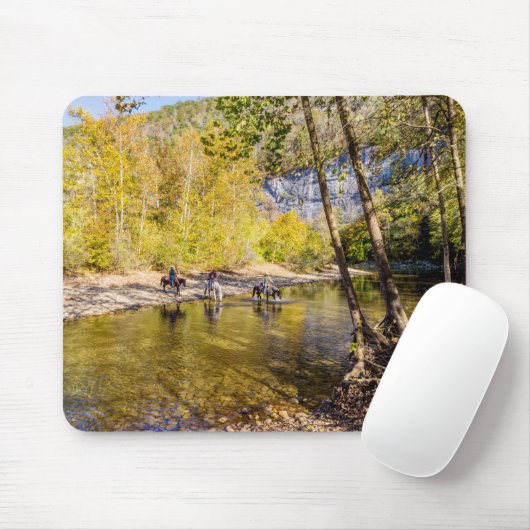 De buffelrivier de Mousepad passeren Muismat (Met muis)