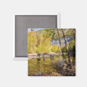De buffelrivier overschrijden magneet (Voorkant / Achterkant)