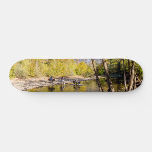 De buffelrivier overschrijden persoonlijk skateboard