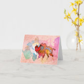 De Buffels Lege Notecard van de geest Kaart (Gele Bloem)