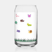 de bugcollectie blikvorm glas (Achterkant)