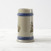 De Buigkopeend (Fuligula albeola) Bierpul (Center)