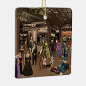 De buis keramisch ornament (Rechts)