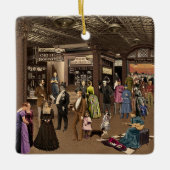 De buis keramisch ornament (Voorkant)