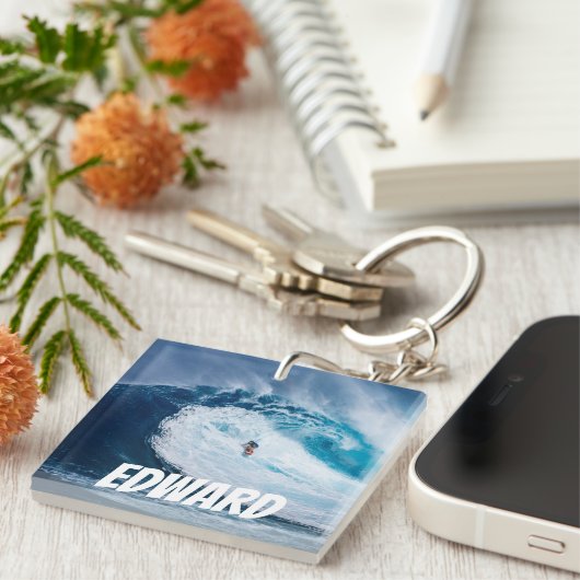 De buisjes omdoen sleutelhanger (Voorkant Rechts)