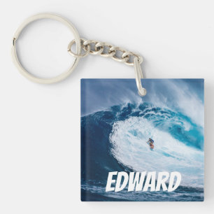 De buisjes omdoen sleutelhanger