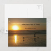 De buiten Zonsopgang van Banken:  Deze Banken Briefkaart (Voorkant / Achterkant)