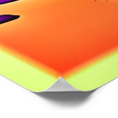 De buitenaardse kunst van Desert Chillin Poster (Hoek)