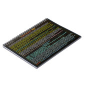 De buitenaardse sonde notitieboek (Linkerzijde)