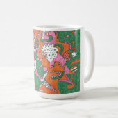 De buitenaardse wereld waar we van dromen is klass koffiemok (Voorkant rechts)