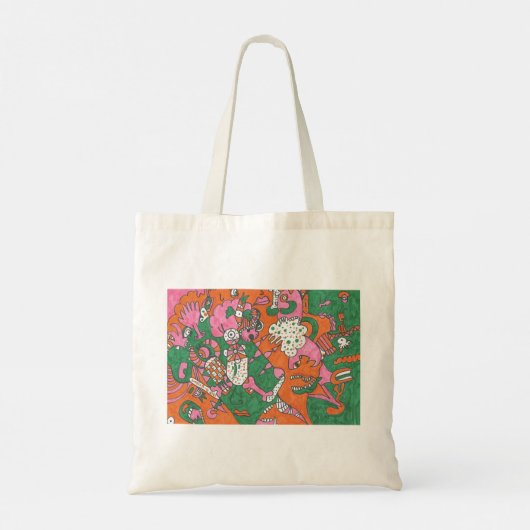 De buitenaardse wereld waar we van dromen tote bag (Achterkant)