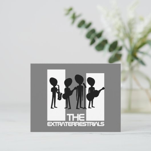 De buitenaardse wezens, Alien Briefkaart (Staand voorkant)