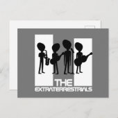 De buitenaardse wezens, Alien Briefkaart (Voorkant / Achterkant)