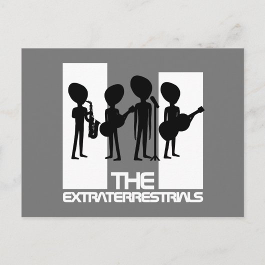 De buitenaardse wezens, Alien Briefkaart (Voorkant)