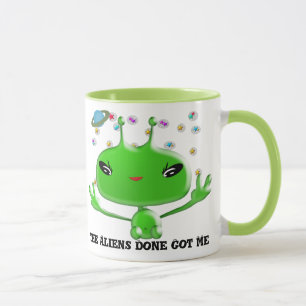 De buitenaardse wezens hebben me mok
