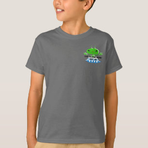 De buitenaardse wezens hebben me t-shirt