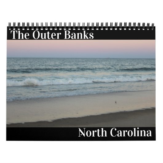 De buitenbanken in North Carolina Caledar Kalender (Hoes)