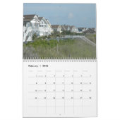 De buitenbanken van North Carolina Kalender (Feb 2026)