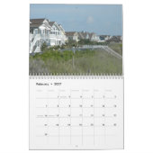 De buitenbanken van North Carolina Kalender (Feb 2027)