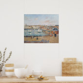 De buitenhaven van Dieppe, 1902 Poster (Keuken)