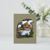 De Buitenlucht Briefkaart (Staand voorkant)