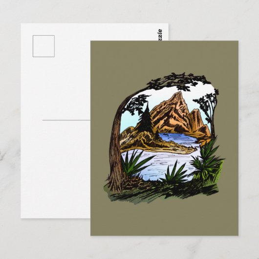 De Buitenlucht Briefkaart (Voorkant / Achterkant)