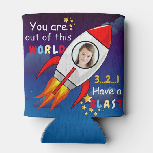 De buitenruimteschakelaar van de ruimtevaart is op blikjeskoeler (Achterkant)