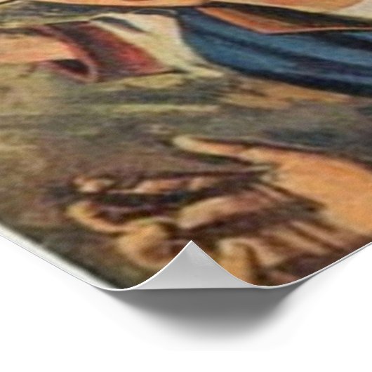 De buitenste begrenzingen 50s  komiek poster (Hoek)